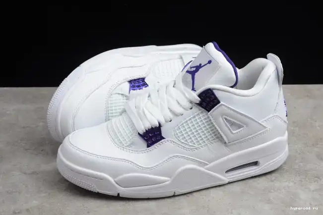 Purple Jordan 4 Air CT8527-115 Court 0508